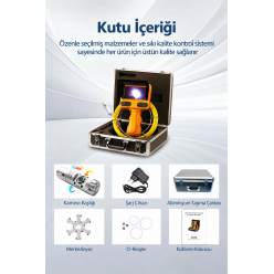 30 Metre Sert Kablo Yılan Kamera