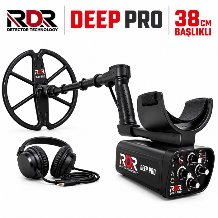 RDR Deep Pro 38 cm Başlıklı Dedektör