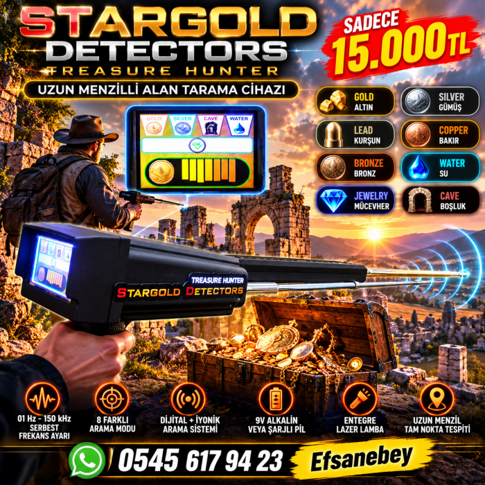 STARGOLD DETECTORS TREASURE HUNTER