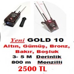 Yeni Gold 10 Lazerli Alan Tarama