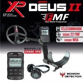 XP DEUS 2 – WS6 Kulaklık 22cm FMF Başlık