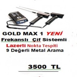 Gold Max1 Yeni Çift Sistem Alan Tarama