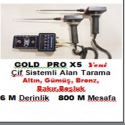 Gold Pro X5 Lazerli Alan Tarama