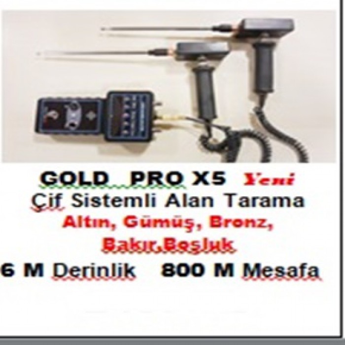 Gold Pro X5 Lazerli Alan Tarama