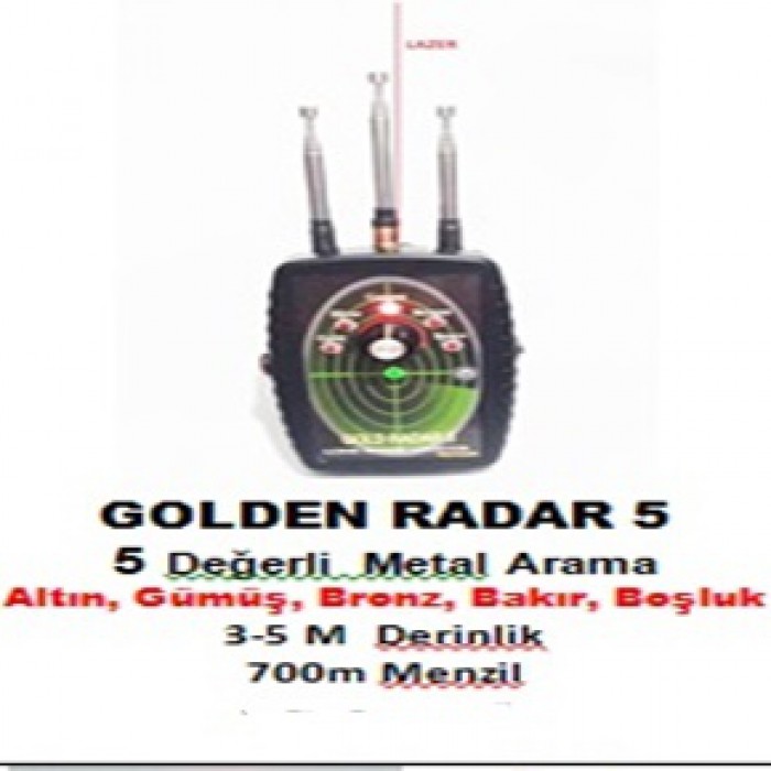 Golden Radar 5 Alan Tarama