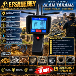 Dijital LCD Ekranlı Alan Tarama