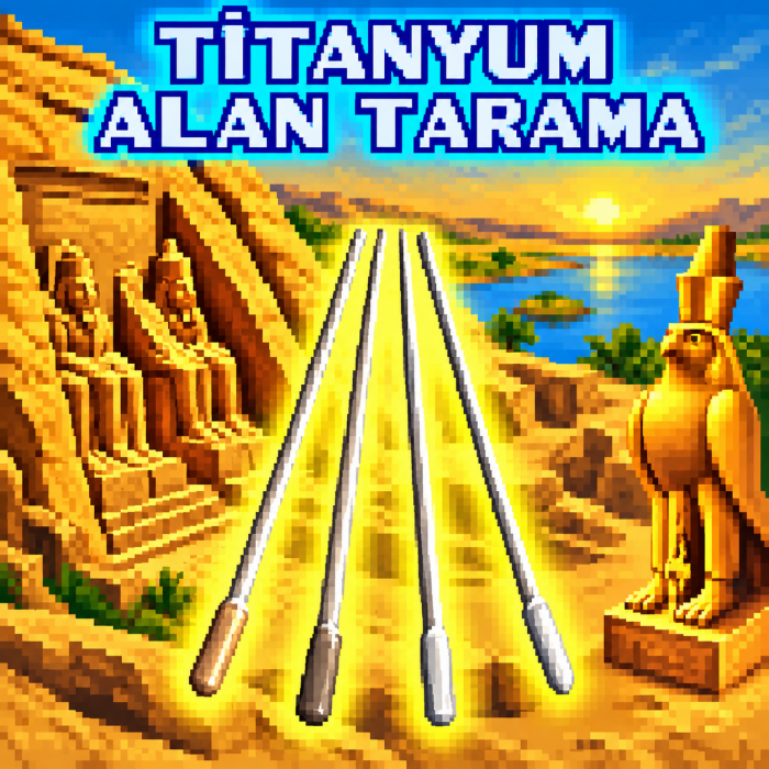 GARANTİLİ TİTANYUM 4 lü ÇUBUKLAR