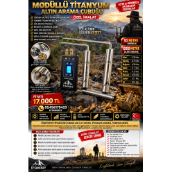 MODÜLLÜ TİTANYUM ALTIN ARAMA ÇUBUĞU