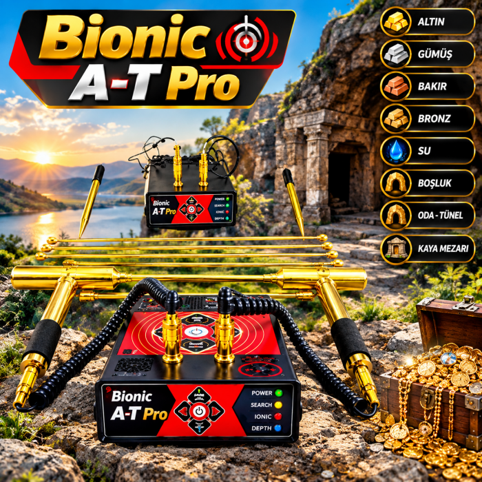 Bionic A-T-4 Pro Alan Tarama Cihazı