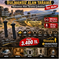 Rulmansız Alan Tarama, Alan Tarama Çubukları, Yeni Model Alan Tarama
