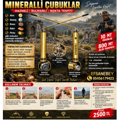 Mineralli Çubuklar, Hazneli Rulmanlı. Nokta tespiti.