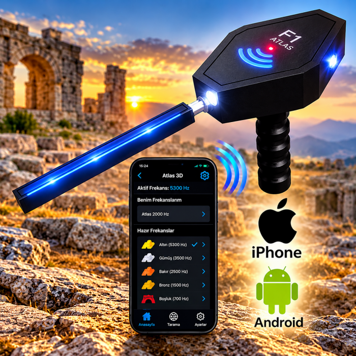 ATLAS F1 – Yazılım ve Frekanslı Alan Tarama Cihazı