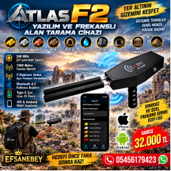 ATLAS F2 YAZILIM VE FREKANSLI ALAN TARAMA CİHAZI