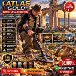 ATLAS GOLD AYRIMLI METAL DEDEKTÖRÜ