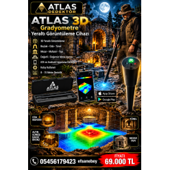 ATLAS 3D GRADYOMETRE Yeraltı Görüntüleme Cihazı 